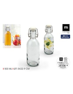 Glas-Flasche La Mediterránea Glas 500 ml (24 Stück)