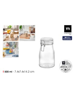Glas-Flasche La Mediterránea Glas 500 ml 0,5 L (12 Stück)
