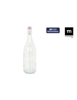 Glas-Flasche La Mediterránea Mecano Glas 1 L (6 Stück)