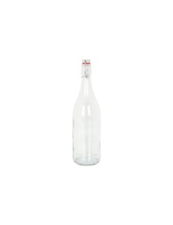 Botella de Cristal La Mediterránea Mecano Vidrio 1 L (6 Unidades)