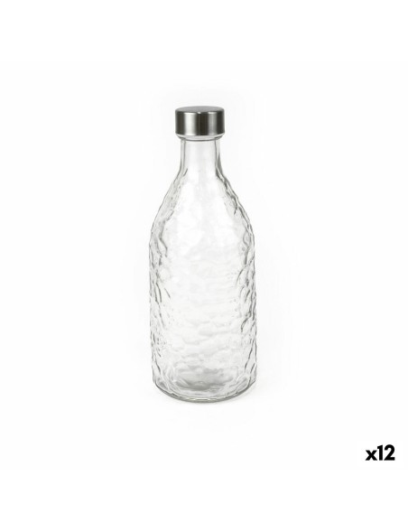 Glas-Flasche La Mediterránea Metall Glas 1 L (12 Stück)