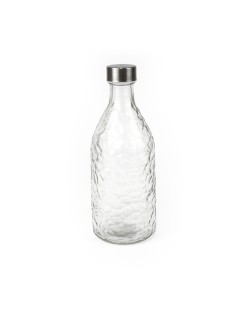 Glas-Flasche La Mediterránea Metall Glas 1 L (12 Stück)