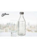 Glas-Flasche La Mediterránea Metall Glas 1 L (12 Stück)