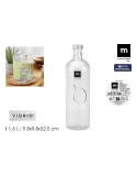Glas-Flasche La Mediterránea Metall Glas 1,6 L (12 Stück)
