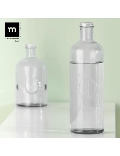 Glas-Flasche La Mediterránea Metall Glas 1,6 L (12 Stück)