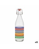 Glas-Flasche La Mediterránea Glas 1 L (12 Stück)