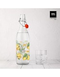 Glas-Flasche La Mediterránea Glas 1 L (12 Stück)