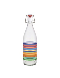 Glas-Flasche La Mediterránea Glas 1 L (12 Stück)