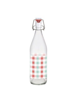 Glas-Flasche La Mediterránea Glas 1 L (12 Stück)
