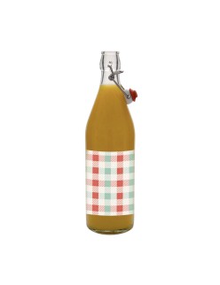 Glas-Flasche La Mediterránea Glas 1 L (12 Stück)