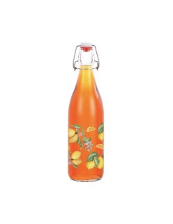 Glas-Flasche La Mediterránea Glas 1 L (12 Stück)