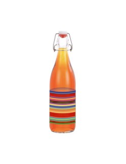 Glas-Flasche La Mediterránea Glas 1 L (12 Stück)