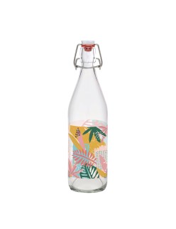 Glas-Flasche La Mediterránea Glas 1 L (12 Stück)