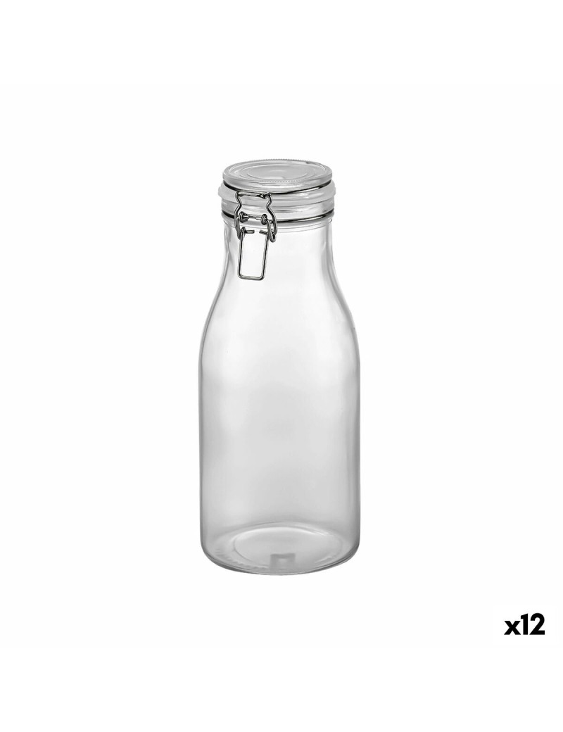 Glas-Flasche La Mediterránea Glas 1 L (12 Stück)