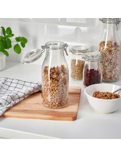 Bouteille en Verre La Mediterránea verre 1 L (12 Unités)