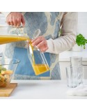 Glas-Flasche La Mediterránea Glas 1 L (12 Stück)