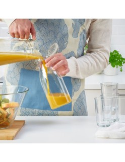 Glas-Flasche La Mediterránea Glas 1 L (12 Stück)