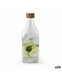 Glas-Flasche La Mediterránea Metall Glas 1 L (24 Stück)
