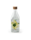 Glas-Flasche La Mediterránea Metall Glas 1 L (24 Stück)