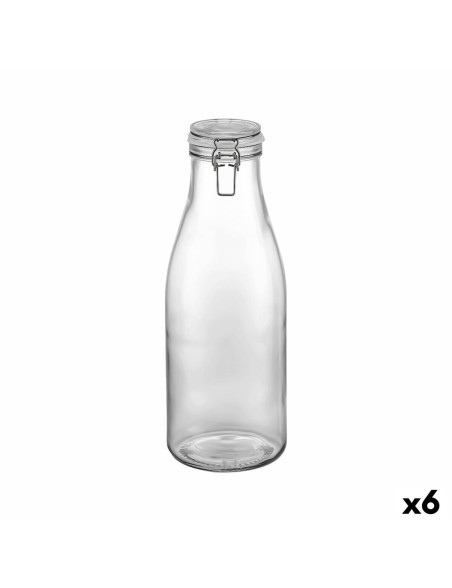 Glas-Flasche La Mediterránea Glas 2 L (6 Stück)