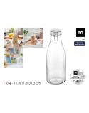 Glas-Flasche La Mediterránea Glas 2 L (6 Stück)