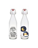 Glas-Flasche La Mediterránea Glas 1 L (12 Stück)