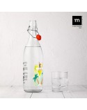 Glas-Flasche La Mediterránea Glas 1 L (12 Stück)