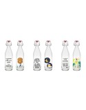 Glas-Flasche La Mediterránea Glas 1 L (12 Stück)