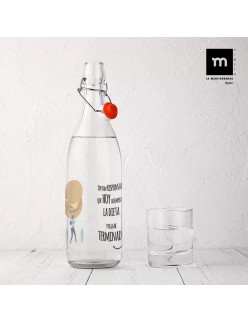 Glas-Flasche La Mediterránea Glas 1 L (12 Stück)