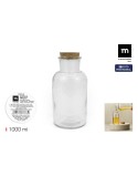 Glas-Flasche La Mediterránea 1 L (12 Stück)