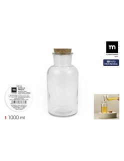 Glas-Flasche La Mediterránea 1 L (12 Stück)