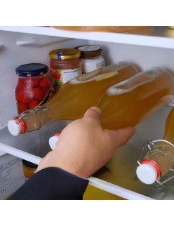 Glas-Flasche La Mediterránea Glas 1 L (12 Stück)