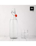 Glas-Flasche La Mediterránea Glas 1 L (12 Stück)