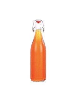 Glas-Flasche La Mediterránea Glas 1 L (12 Stück)