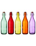 Glas-Flasche La Mediterránea Glas 1 L (12 Stück)