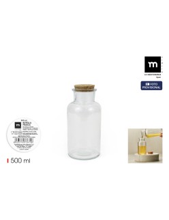 Glas-Flasche La Mediterránea 500 ml 0,5 L (16 Stück)