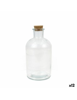 Glas-Flasche La Mediterránea 1 L (12 Stück)