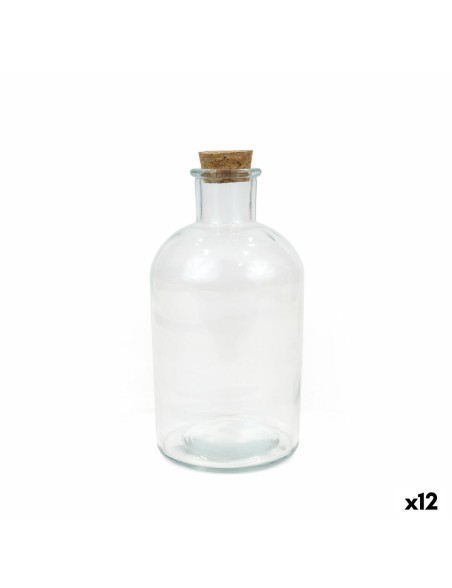 Glas-Flasche La Mediterránea 1 L (12 Stück)