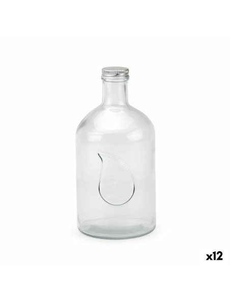 Bottiglia di Vetro La Mediterránea Metallo Vetro 1,4 L (12 Unità)