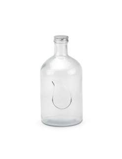 Glas-Flasche La Mediterránea Metall Glas 1,4 L (12 Stück)