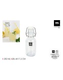 Botella de Cristal La Mediterránea Vidrio 250 ml (24 Unidades)