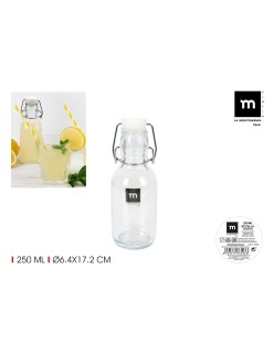 Botella de Cristal La Mediterránea Vidrio 250 ml (24 Unidades)
