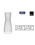 Glass Bottle La Mediterránea 1 L (6 Units)