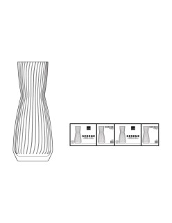 Glas-Flasche La Mediterránea 1 L (6 Stück)