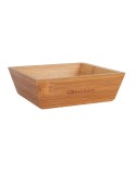 Ciotola per Aperitivi Quttin Bambù 16 x 16 x 5 cm (12 Unità)