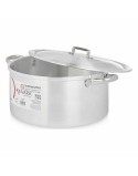 Caçarola com Tampa Kinvara 100011 Prateado 12,5 L (3 Unidades)