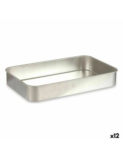 Backofenform Kinvara 100153 Silberfarben Aluminium 41 x 6,5 x 26 cm (12 Stück)