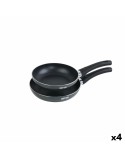 Set de Sartenes Quttin Aluminio 24 cm 2 Piezas (4 Unidades)