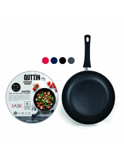 Set de Sartenes Quttin Aluminio 24 cm 2 Piezas (4 Unidades)