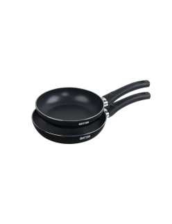 Set de Sartenes Quttin Aluminio 24 cm 2 Piezas (4 Unidades)